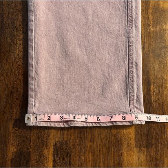 American Eagle Women’s 2 28 x 30 Skater Jean Straight Wide Leg Relaxed Fit Baggy - Picture 14 of 14